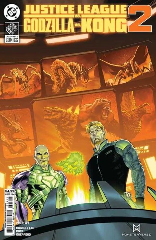 Justice League vs Godzilla vs Kong 2 #3 (Of 7) Cover A Christian Duce - Comic Book