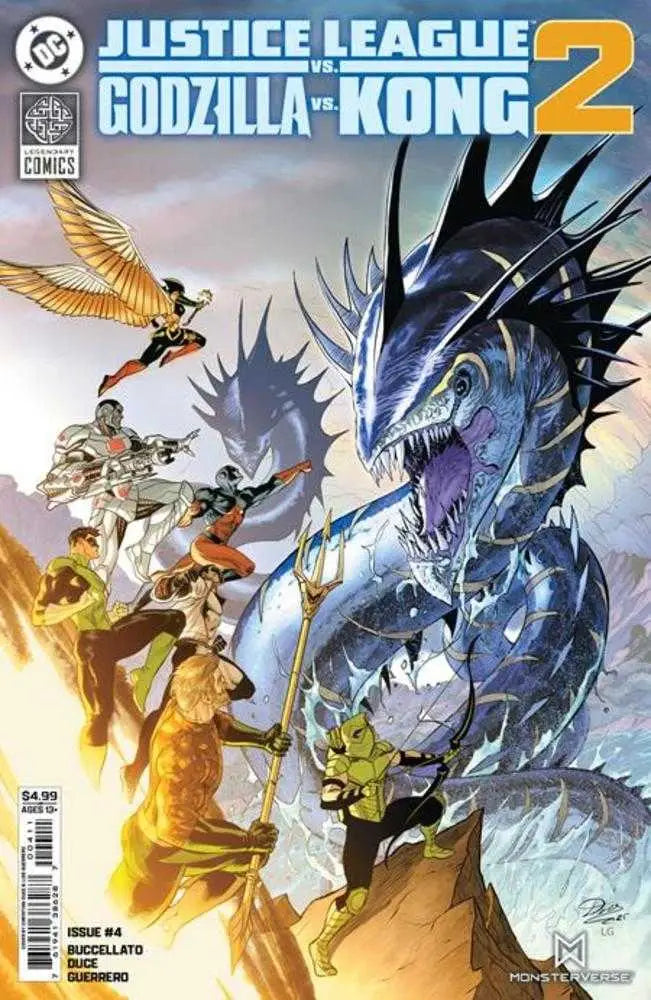Justice League vs Godzilla vs Kong 2 #4 (Of 7) Cover A Christian Duce - Comic Book