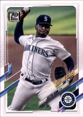 Justin Dunn 2021 Topps #215 Seattle Mariners - Baseball Card Single