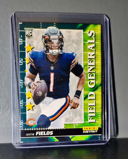 Justin Fields 2021 Panini NFL Instant Field Generals #6 Rookie Card 1 of 2088 - Football Card Single