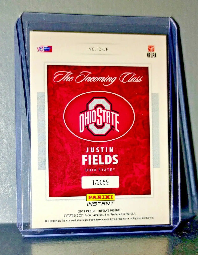Justin Fields 2021 Panini NFL The Incoming Class Rookie Football Card 1/3059