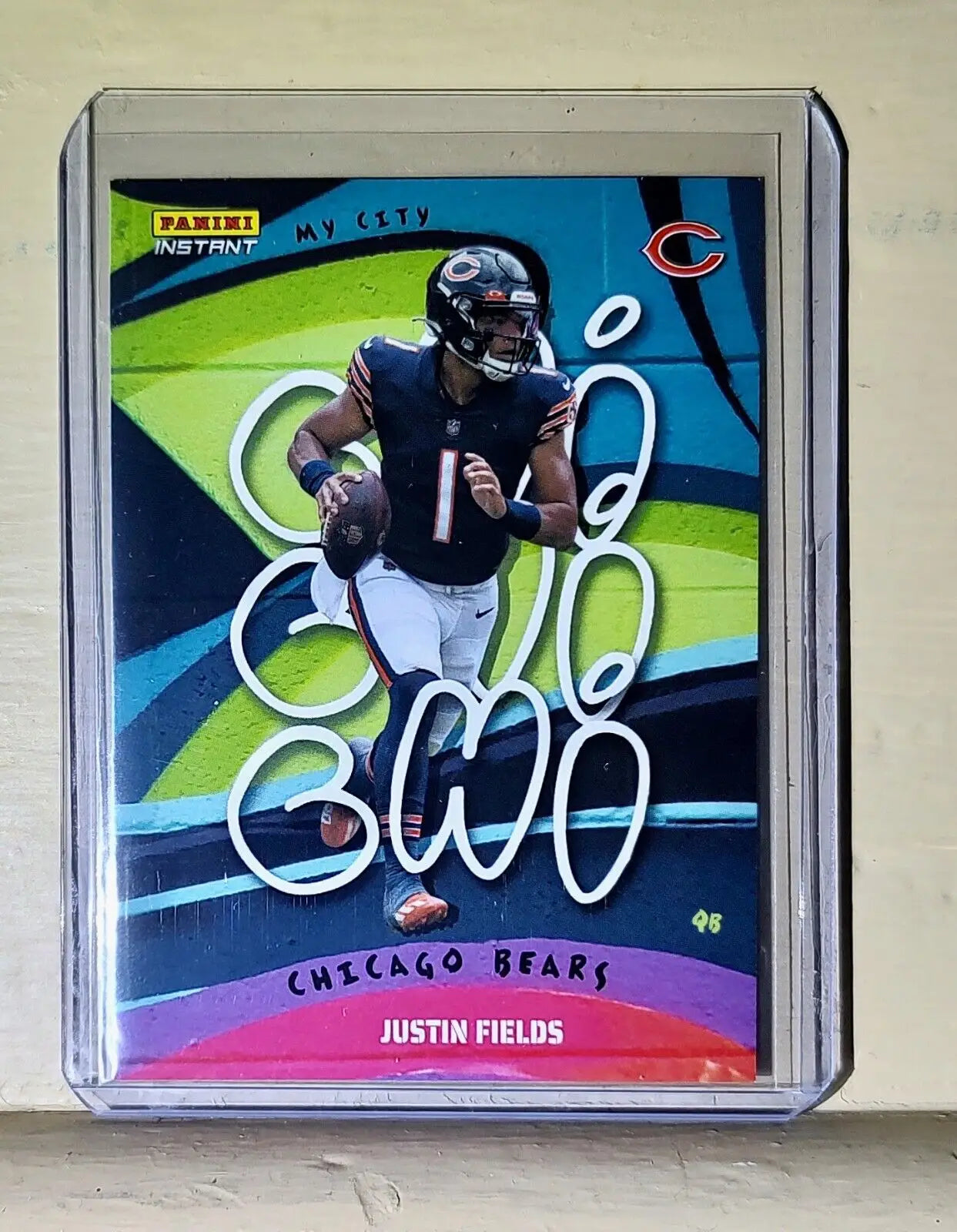 Justin Fields 2022 Panini NFL MyCity #6 Football Card 1/1860 - Football Card Single