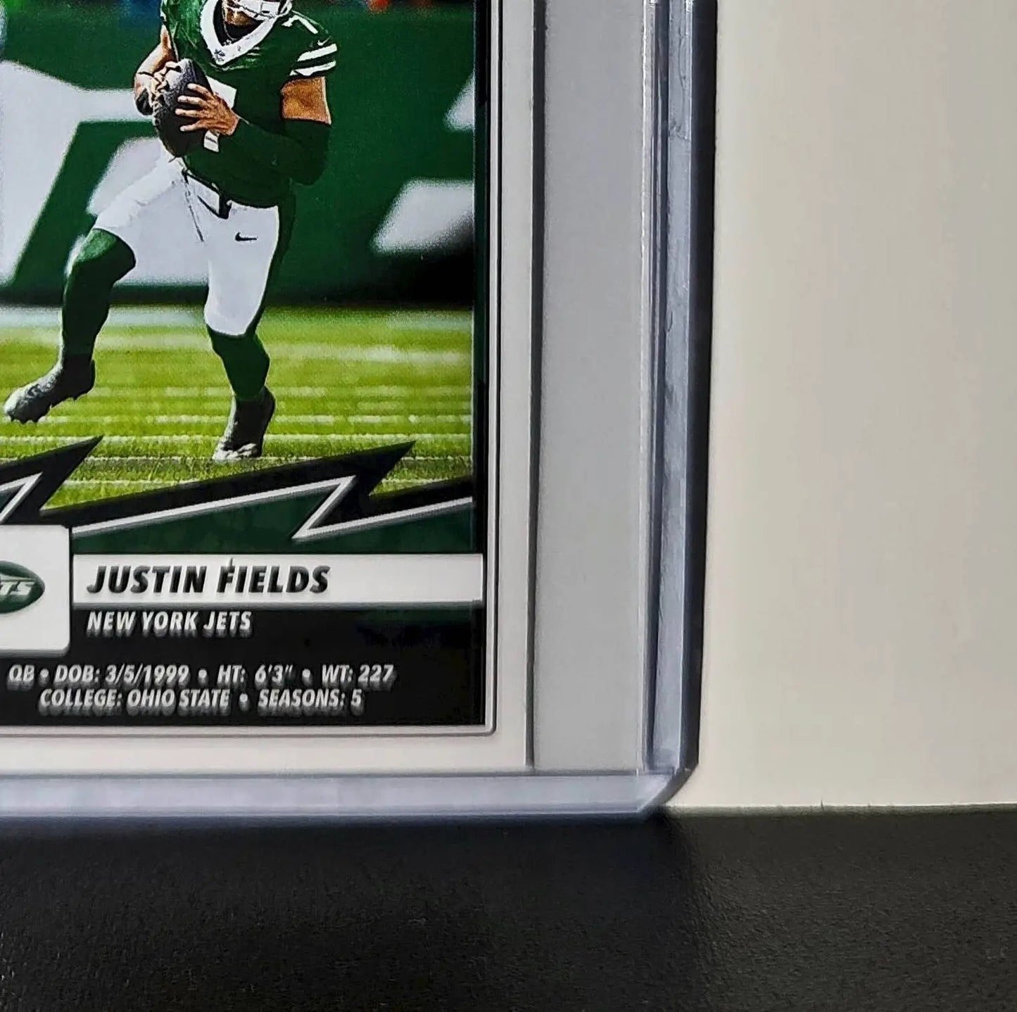 Justin Fields 2025 Panini NFL #88 Sticker New York Jets