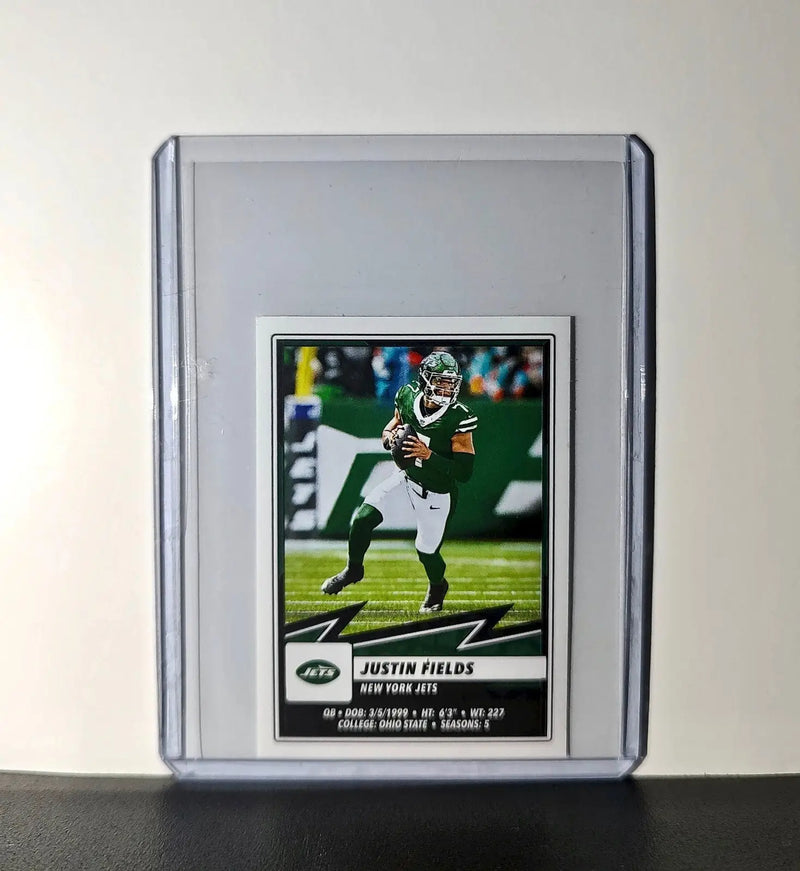 Justin Fields 2025 Panini NFL #88 Sticker New York Jets