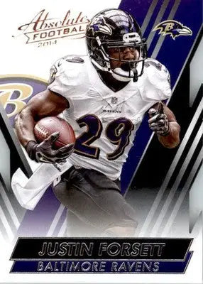 Justin Forsett - 2014 Panini Absolute - #35 - Retail Football - Football Card Single