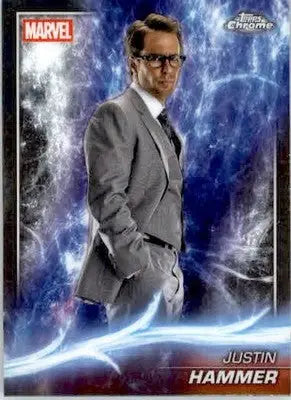 Justin Hammer - 2025 Topps Chrome Marvel Studios - #6 - Non_sport - Non-Sports Card Single