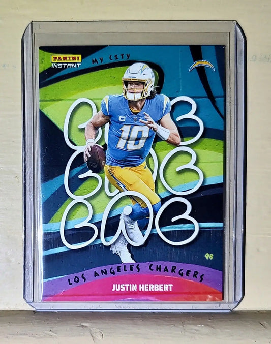Justin Herbert 2022 Panini NFL MyCity #18 Football Card 1/1860