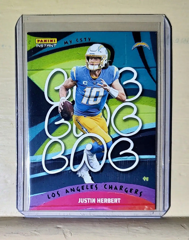 Justin Herbert 2022 Panini NFL MyCity #18 Football Card 1/1860