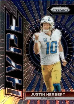 Justin Herbert - 2023 Panini Prizm - #H-4 - Hype Football - Football Card Single