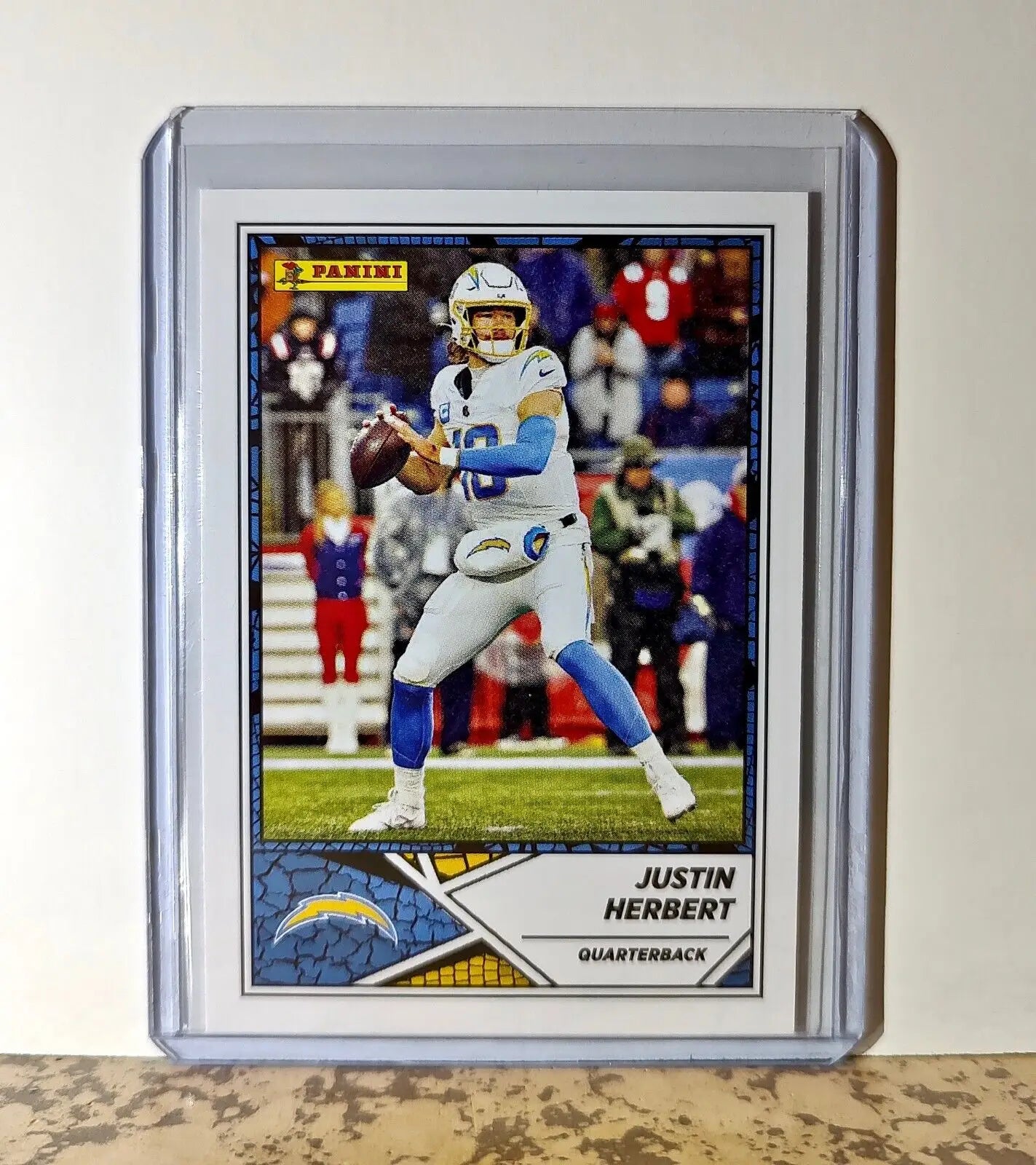 Justin Herbert 2024 Panini NFL #31 Sticker Card Los Angeles Chargers - Football Card Single