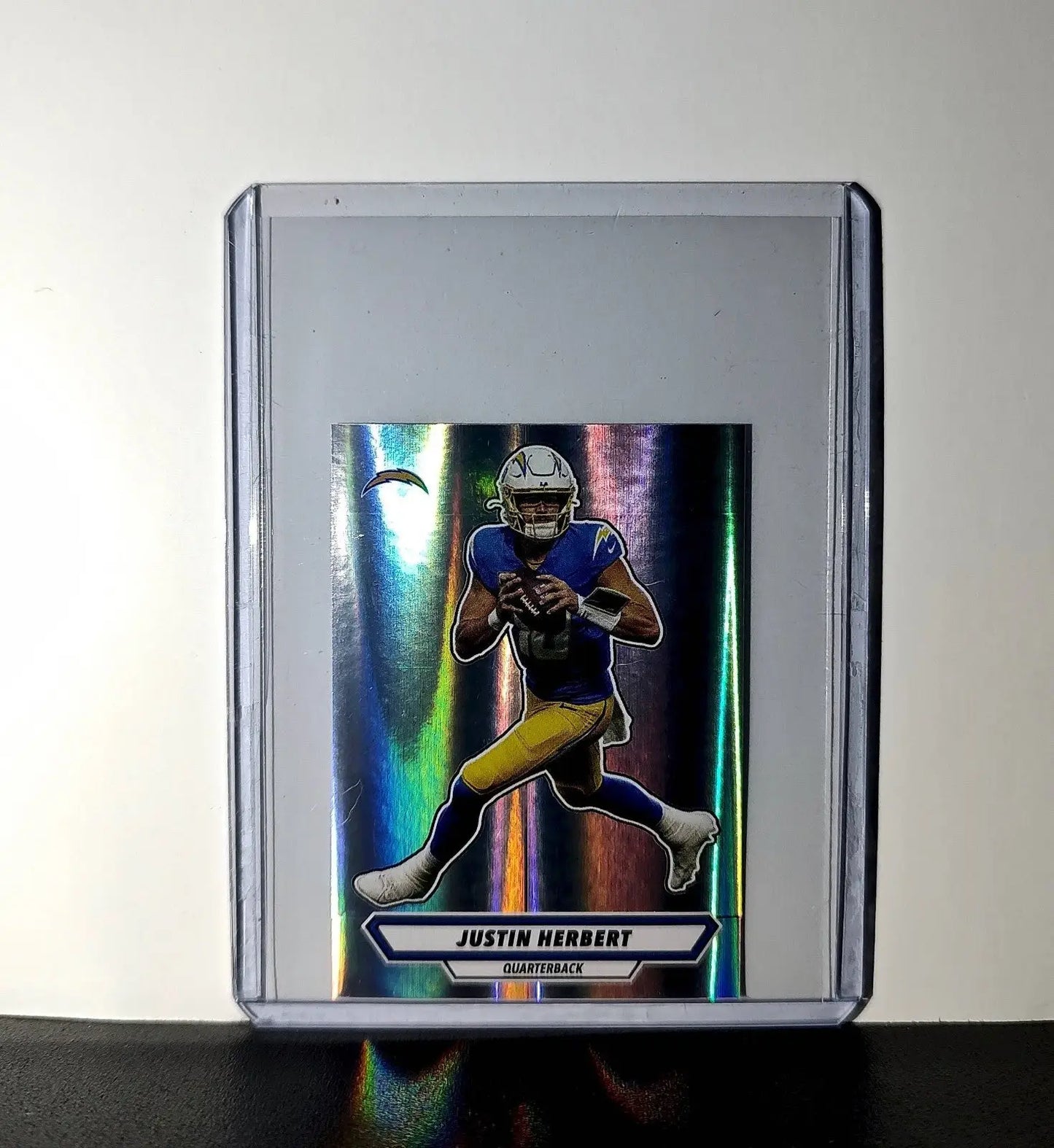 Justin Herbert 2025 Panini NFL #293 Foil Sticker Chargers