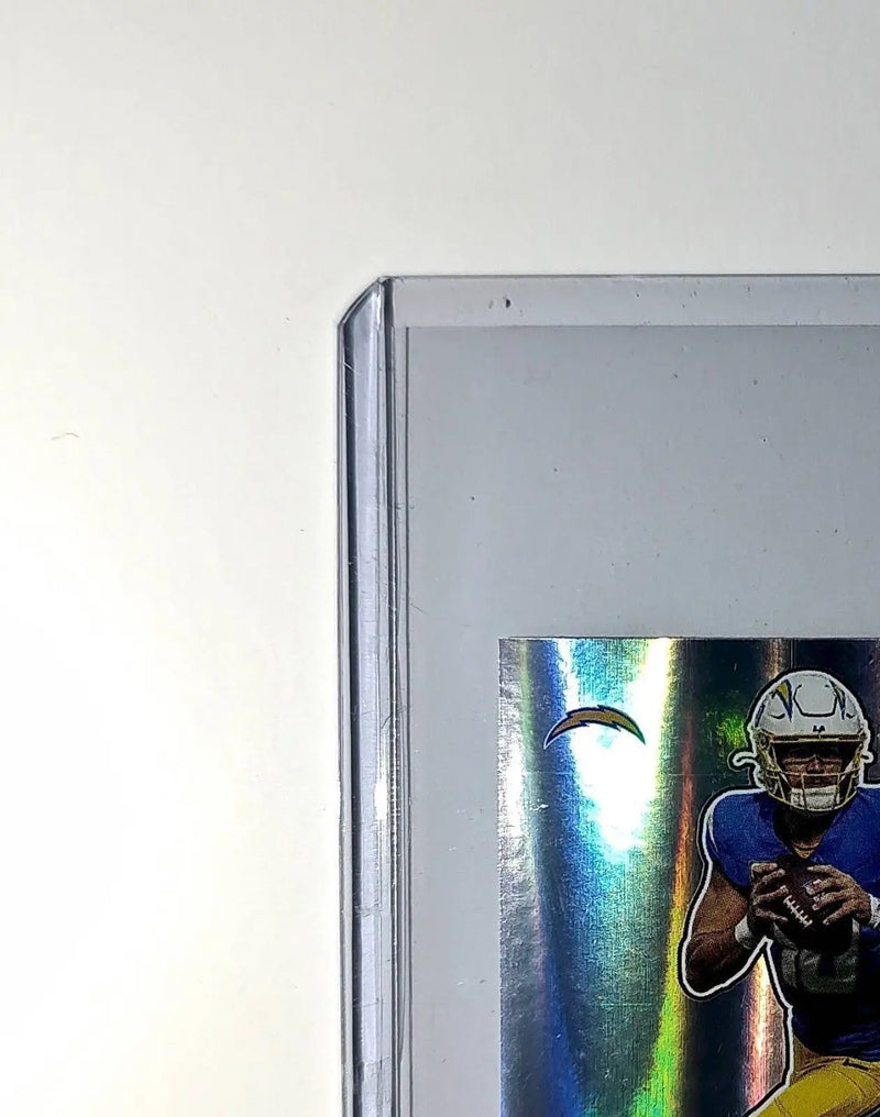 Justin Herbert 2025 Panini NFL #293 Foil Sticker Chargers