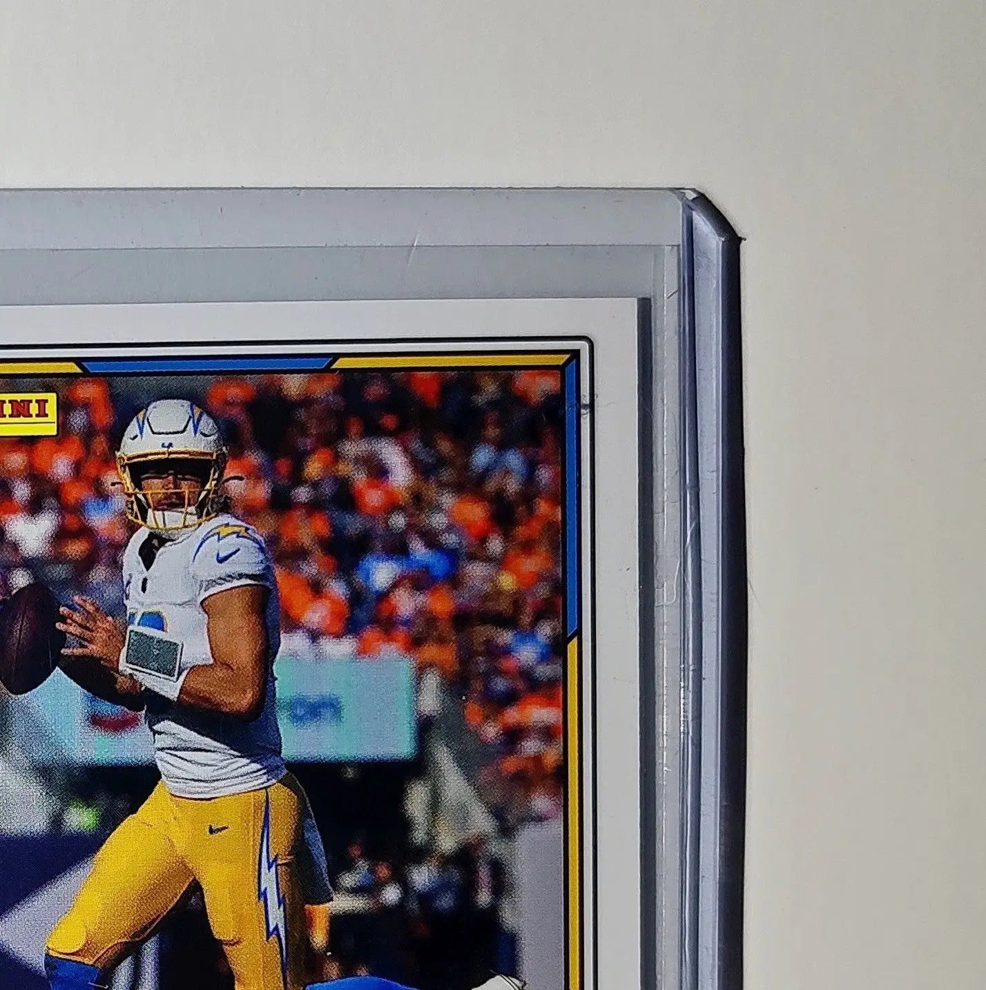 Justin Herbert 2025 Panini NFL #6 Sticker Card Los Angeles Chargers