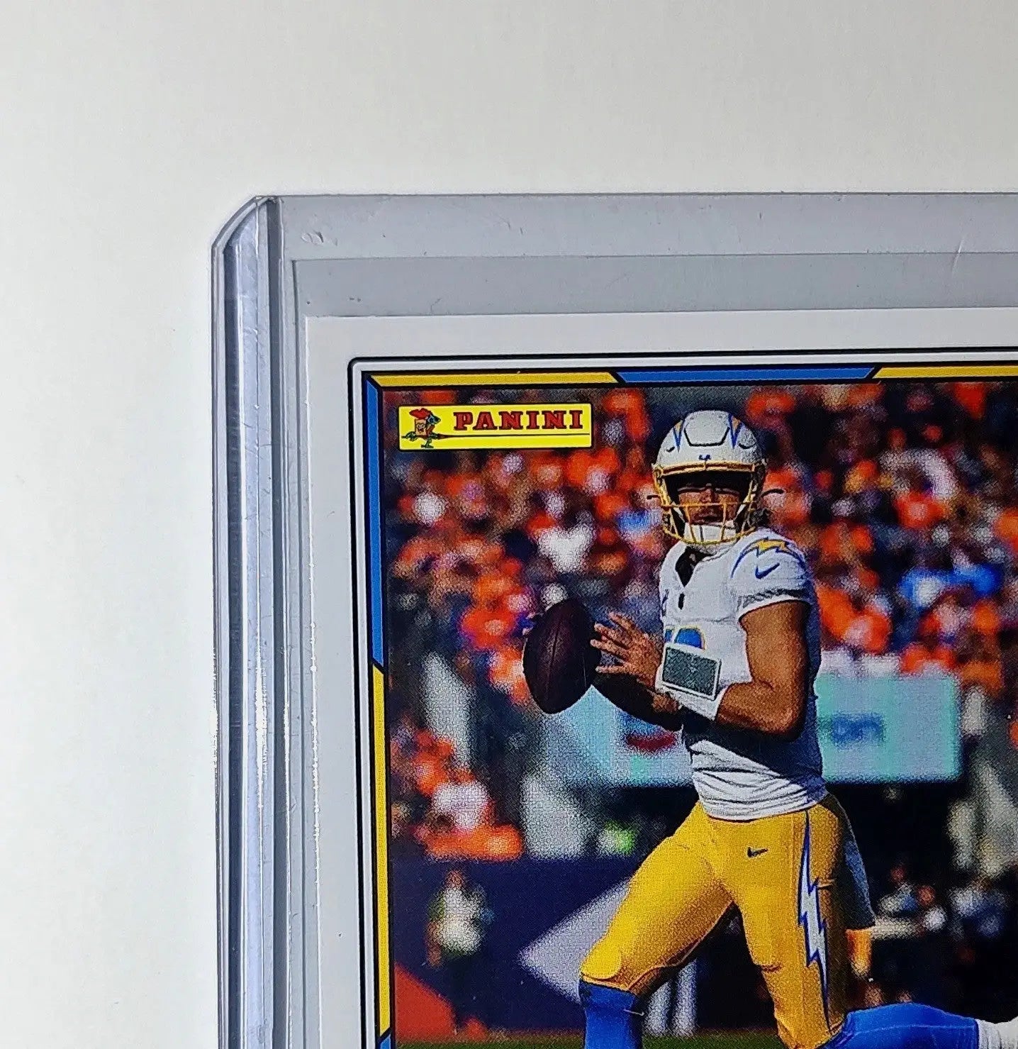 Justin Herbert 2025 Panini NFL #6 Sticker Card Los Angeles Chargers