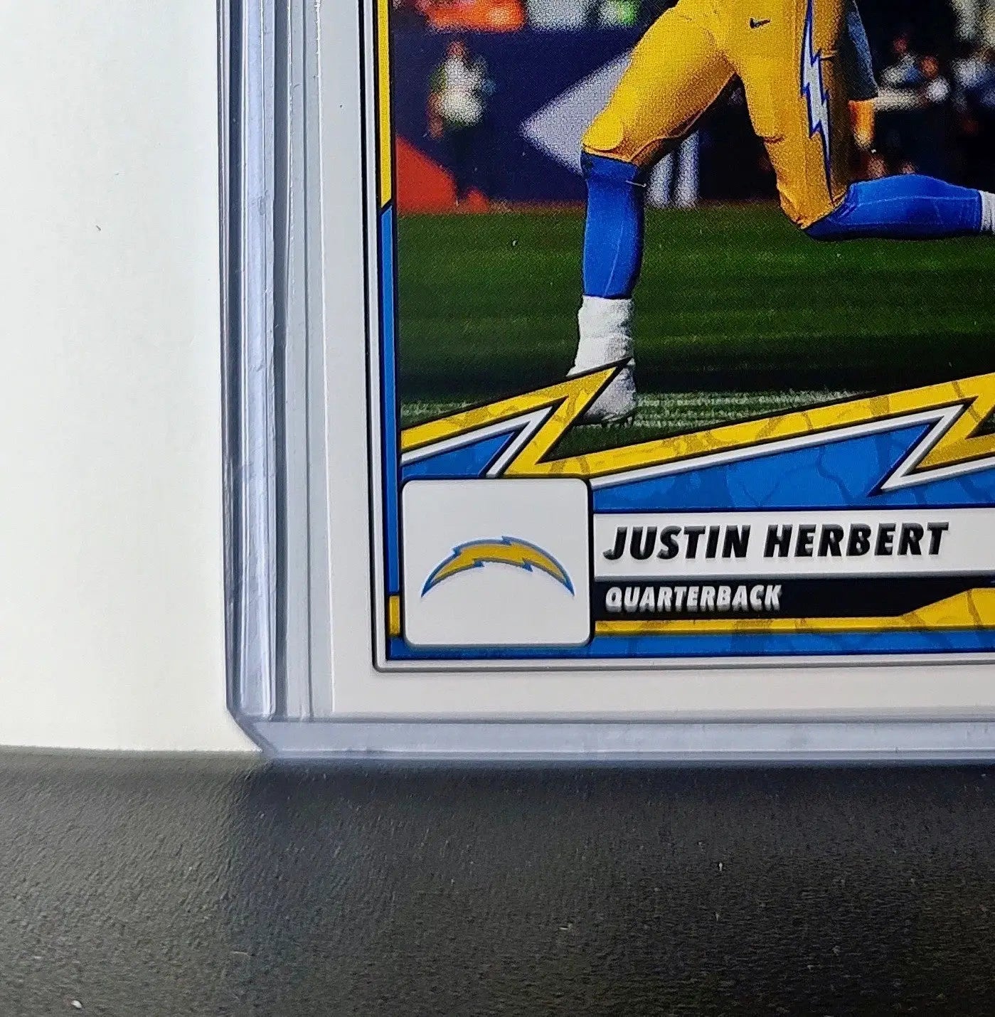 Justin Herbert 2025 Panini NFL #6 Sticker Card Los Angeles Chargers