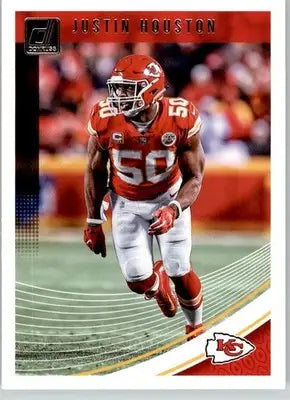 Justin Houston - 2018 Donruss - #143 - Football - Football Card Single