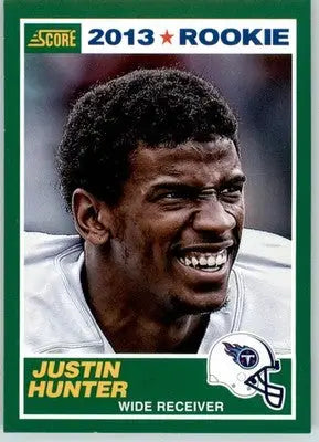 Justin Hunter - 2013 Score - #383 - RC Football - Football Card Single