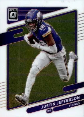 Justin Jefferson - 2021 Donruss Optic - #95 - Football - Football Card Single