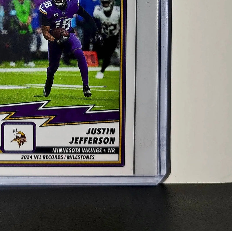 Justin Jefferson 2025 Panini NFL #25 Record/Milestone Sticker - Other