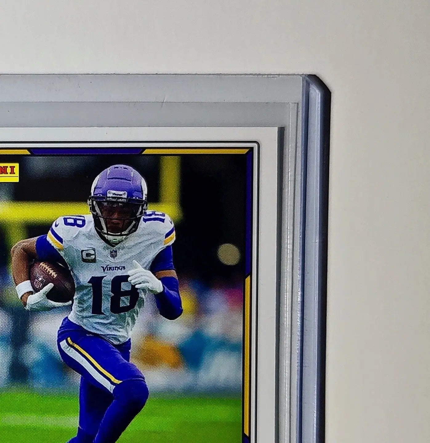 Justin Jefferson 2025 Panini NFL #29 Sticker Card Minnesota Vikings