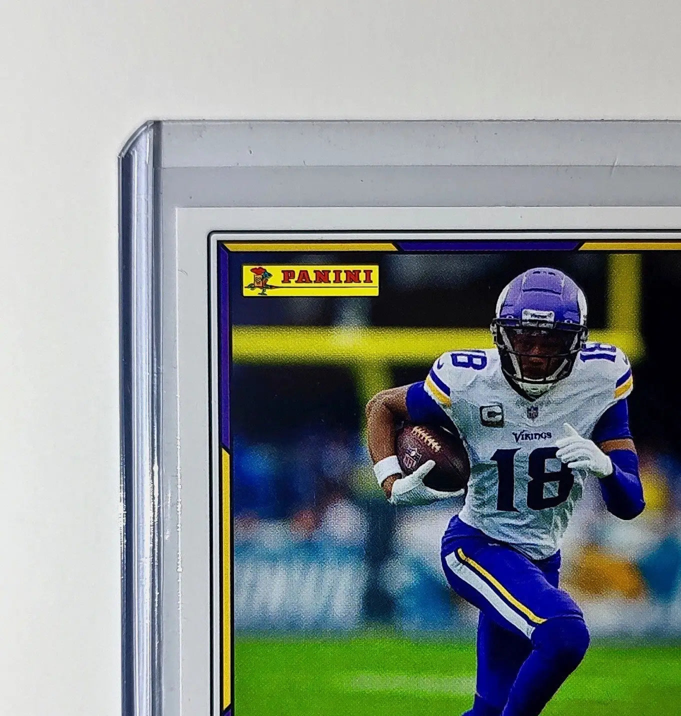Justin Jefferson 2025 Panini NFL #29 Sticker Card Minnesota Vikings