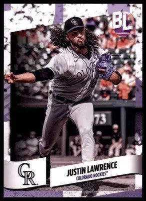 Justin Lawrence 2024 Topps Big League #22 Colorado Rockies - Baseball Card Single