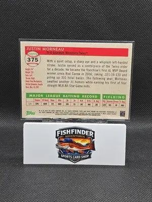 Justin Morneau 2025 Topps Chrome Platinum Anniversary Prism Refractor #375 Twins - Baseball Card Single