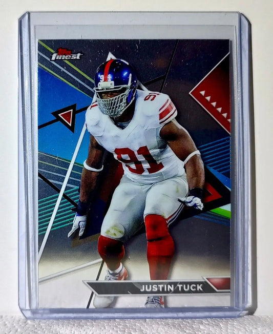 Justin Tuck 2023 Topps Finest NFL #223 Football Card New York Giants - Football Card Single