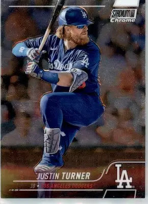 Justin Turner - 2022 Stadium Club Chrome - #287 - Baseball - Baseball Card Single