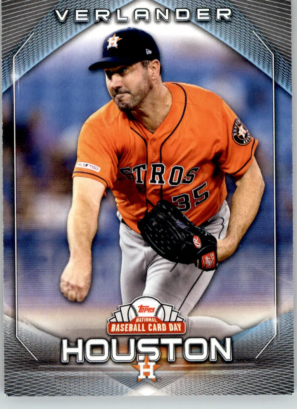 Justin Verlander - 2020 Topps National Baseball Card Day - #12 - Baseball