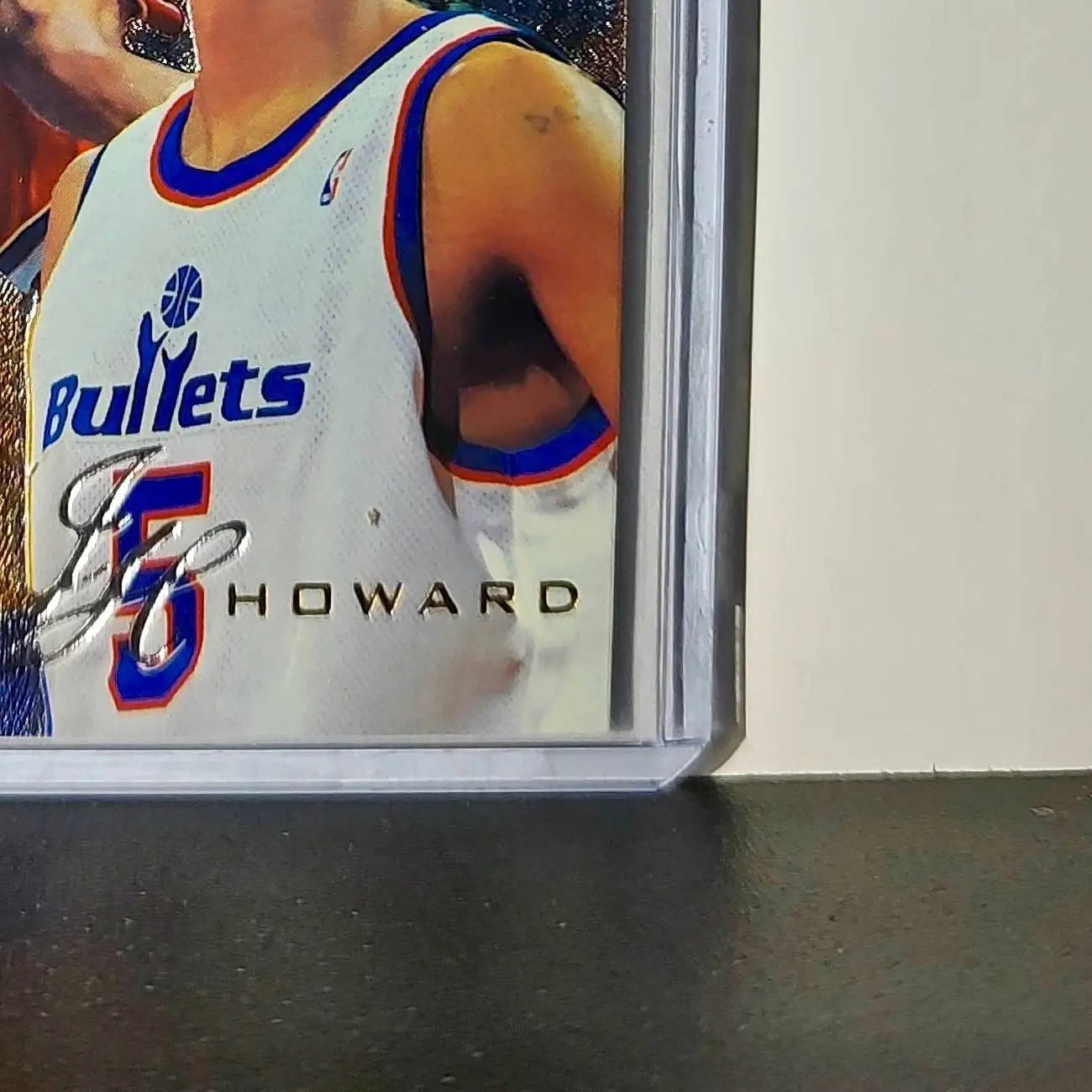 Juwan Howard 1995-96 Flair NBA #145 Card Washington Bullets - Basketball Card Single