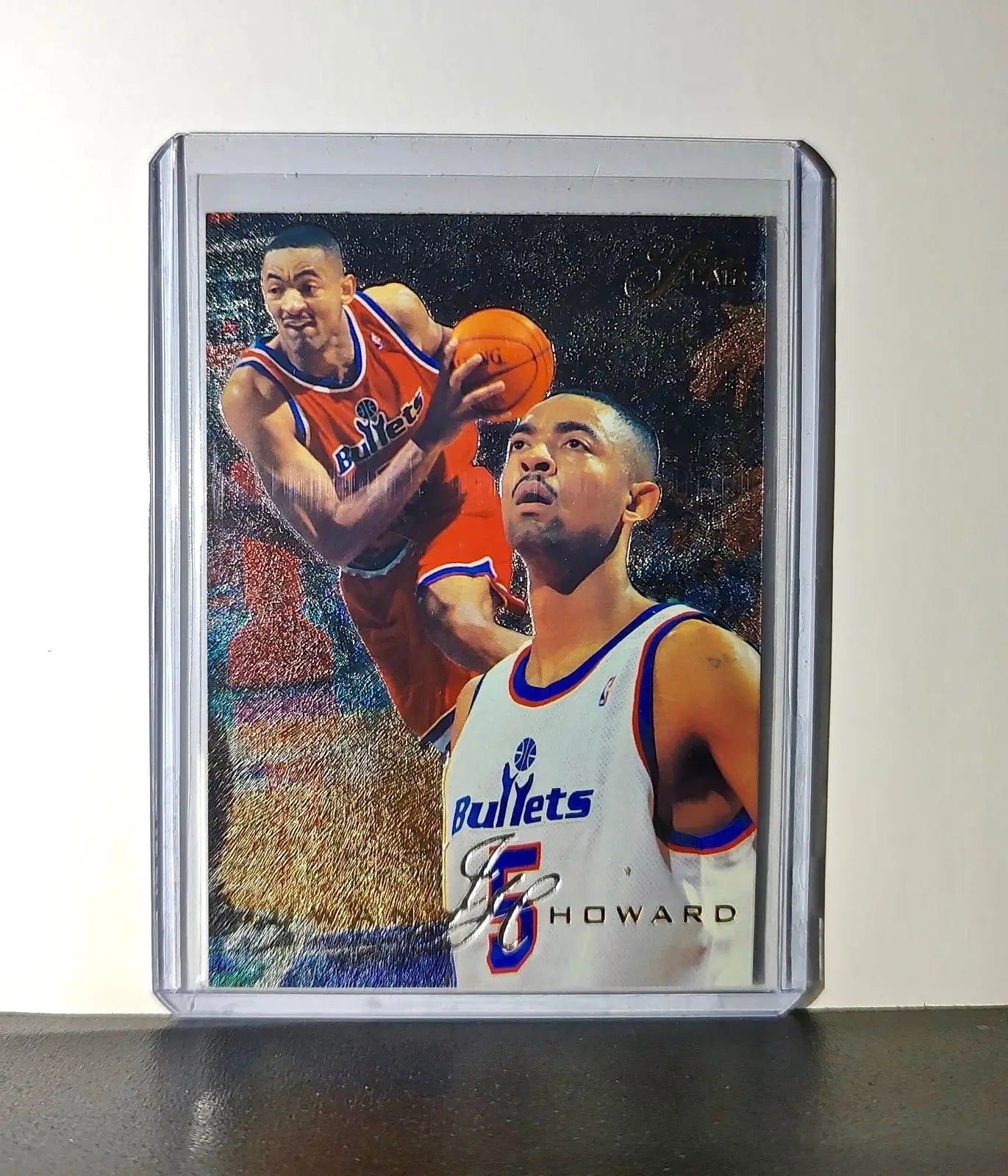 Juwan Howard 1995-96 Flair NBA #145 Card Washington Bullets - Basketball Card Single