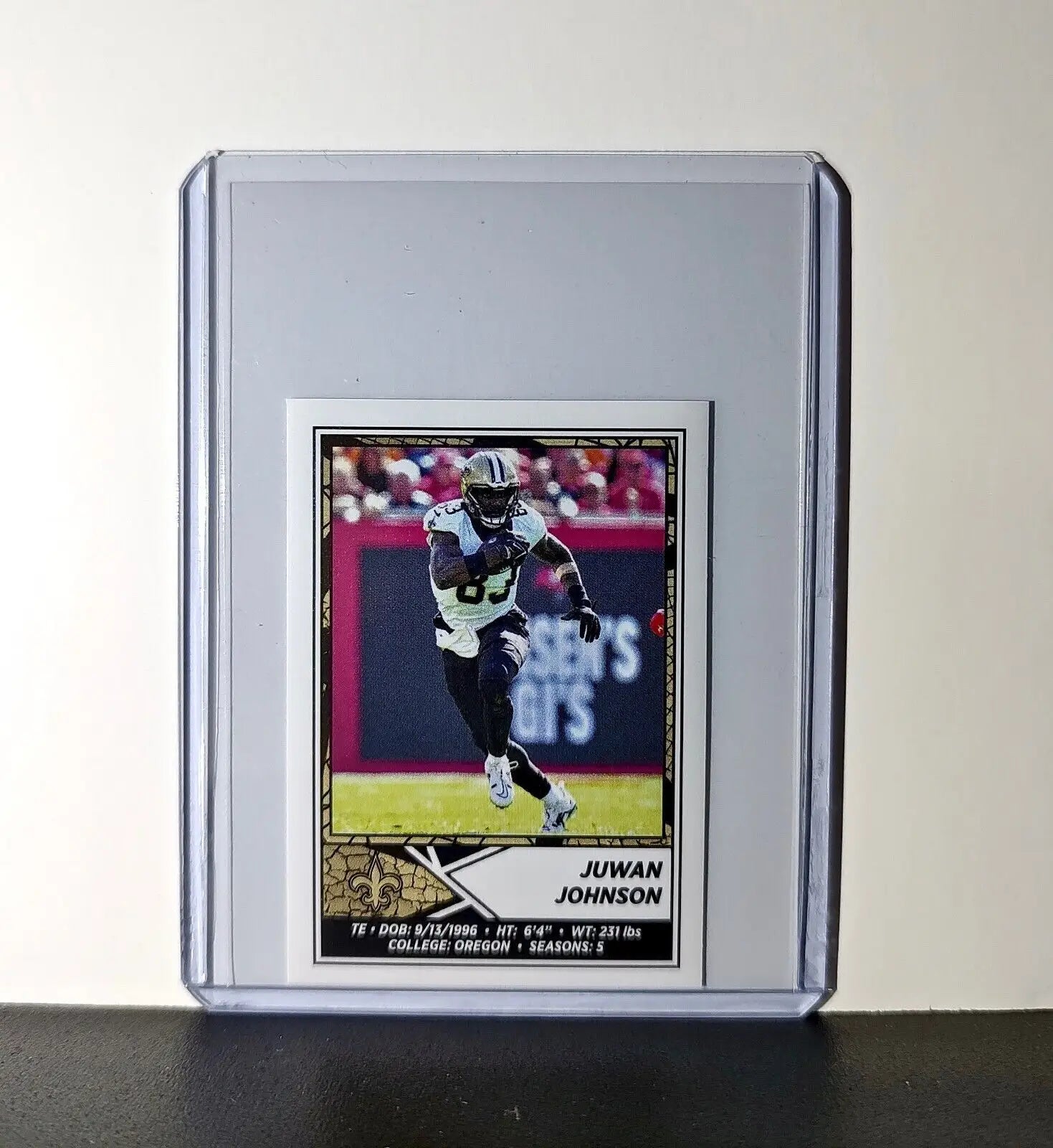 Juwan Johnson 2024 Panini NFL Sticker #464 New Orleans Saints - Football Card Single