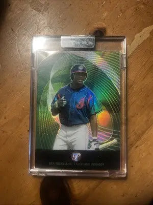 K318,131 - 2003 Topps Pristine Gold Refractors #145 Ben Francisco #/99 - Baseball Card Single