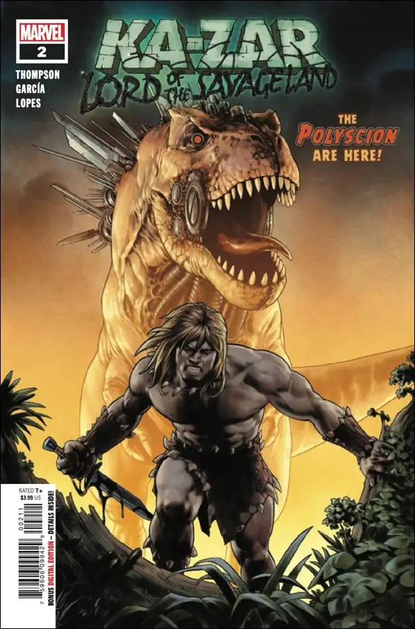 KA-ZAR LORD OF THE SAVAGE LAND 2 - Comic Book