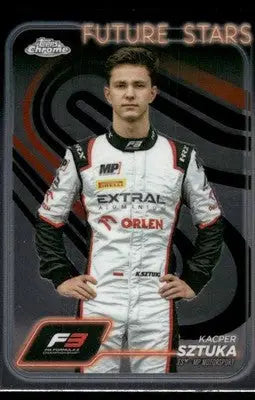 Kacper Sztuka #50 Auto Racing - Racing Card Single