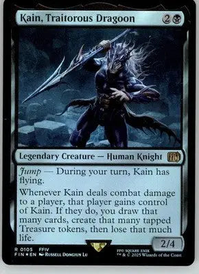 Kain Traitorous Dragoon - FINAL FANTASY - 105 - Foil NM Magic: The Gathering - Magic Card Single