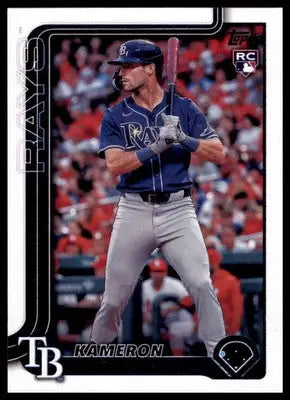 Kameron Misner Rookie 2025 Topps #84 Tampa Bay Rays - Baseball Card Single