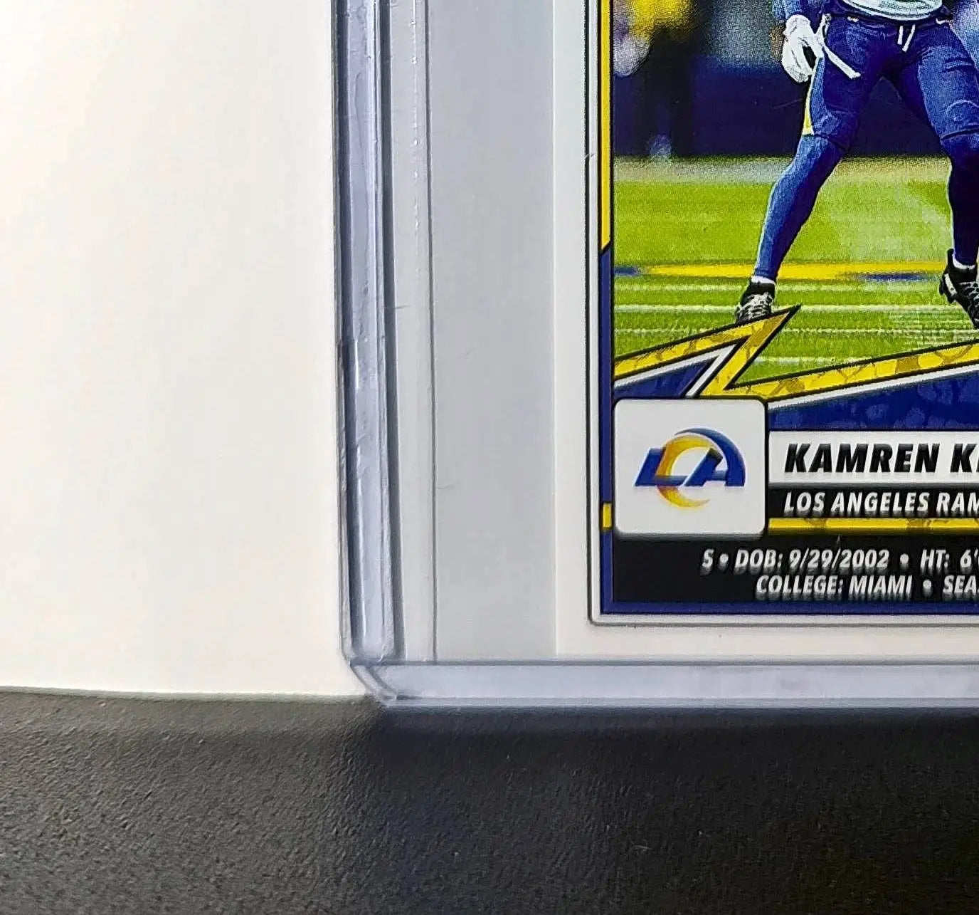Kamren Kinchens 2025 Panini NFL #516 Sticker Los Angeles Rams