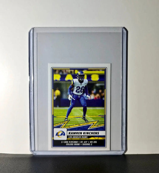 Kamren Kinchens 2025 Panini NFL #516 Sticker Los Angeles Rams - Football Card Single