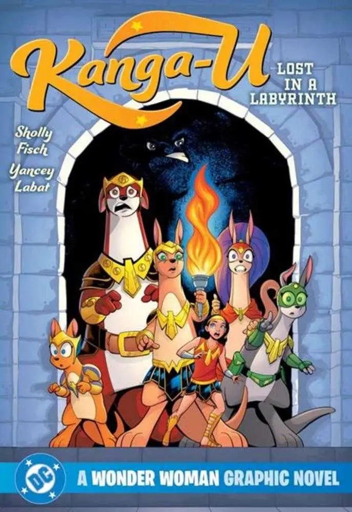 Kanga U Lost In A Labyrinth A Wonder Woman Graphic Novel TPB - Graphic Novels
