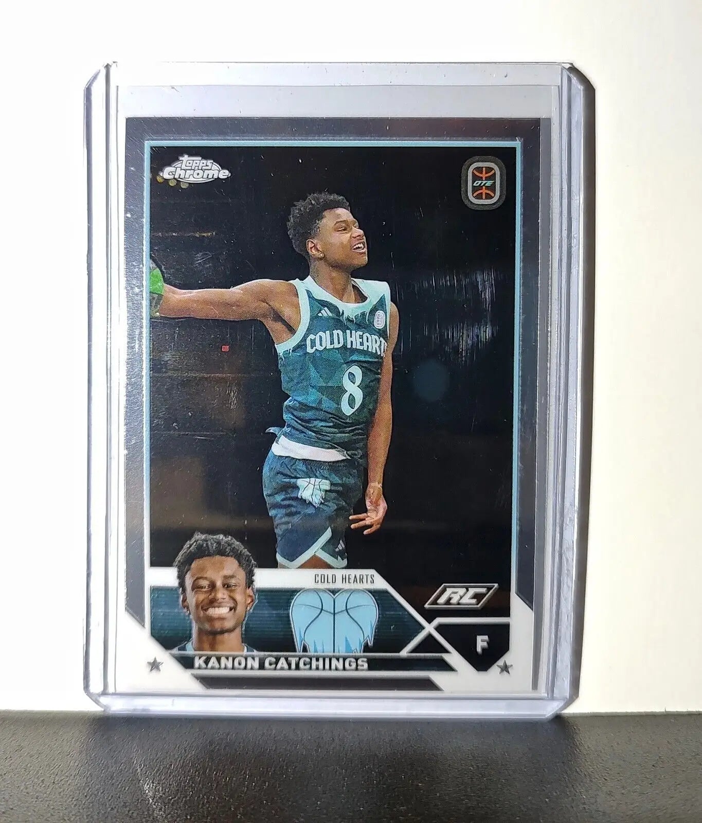 Kanon Catchings Rookie Card 2023-24 Topps Chrome Overtime #48 Cold Hearts - Basketball Card Single