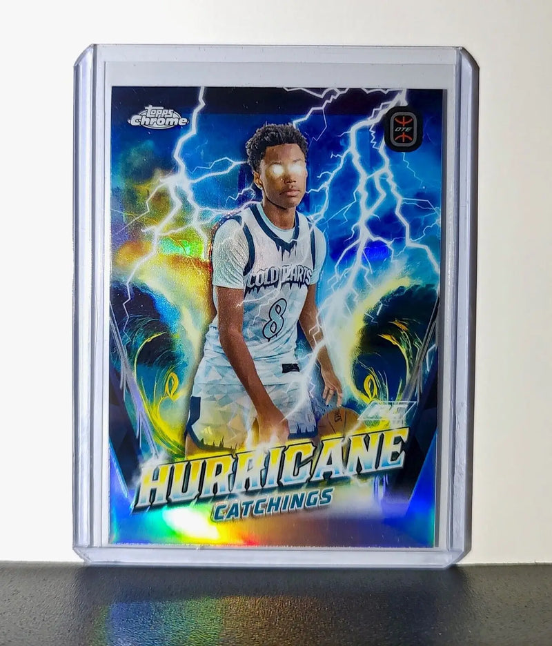 Kanon Catchings Rookie Refractor 2023-24 Topps Chrome Overtime #H-7 Hurricane
