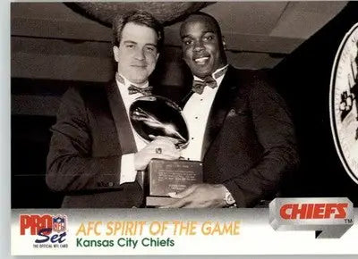 Kansas City Chiefs SOTG - 1992 Pro Set - #686 - Football - Football Card Single