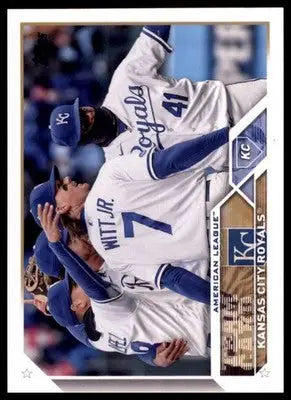 Kansas City Royals 2023 Topps #134 Kansas City Royals - Baseball Card Single