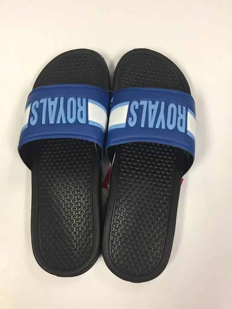 Kansas City Royals Men’s Royal Raised Shower Sport Slide Flip Flop Sandals
