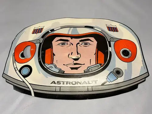 KAPHANS Astronaut Paper Mask Kids Menu Houston Tx Apollo Astroworld 1977 NASA - Entertainment Memorabilia