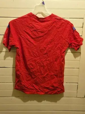 Kappa T-Shirt Mens M 2010 World Cup South Africa Red Short Sleeve Logo Patch - Apparel