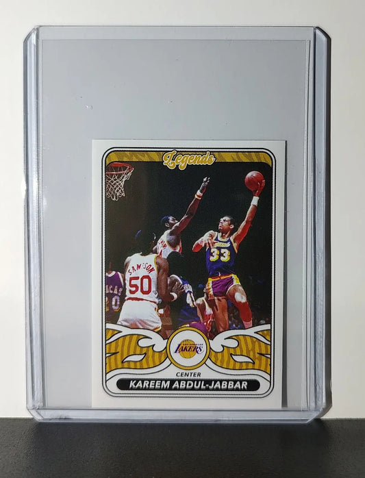 Kareem Abdul-Jabbar Legends 2024-25 Panini NBA #507 Sticker Los Angeles Lakers - Basketball Card Single