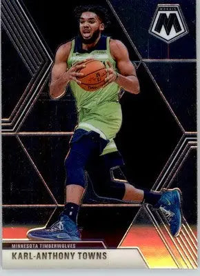 Karl-Anthony Towns - 2019-20 Panini Mosaic - #83 - Basketball - Basketball Card Single